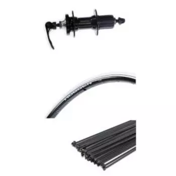 Колесо велосипедное HOGGER (Weinmann), заднее, 26", под дисковый тормоз, под кассету, на эксцентрике, HL18DB_11268