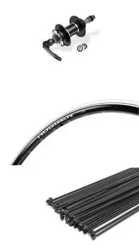 Колесо велосипедное HOGGER (Weinmann), заднее, под дисковый тормоз, под трещотку, эксцентрик, чёрный, HL21DF-B_29"_11277