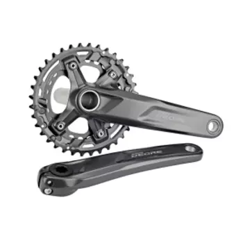 Система велосипедная SHIMANO DEORE FC-M4100-2, 10 скоростей, BSA, 170 мм, 36х26T, черный, AFCM41002CB66