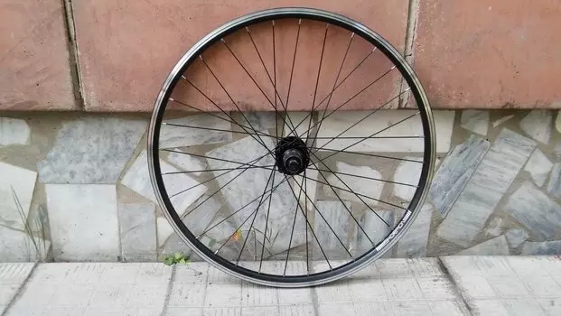 Колесо велосипедное Rodi Skorpion 28", заднее + втулка Colt CBS 41 Nut 32H QR + спицы Rodi St.Steel 2 мм