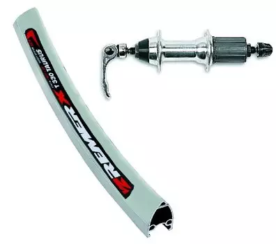 Колесо велосипедное, шоссе, заднее, 700С (28"), втулка под кассету 8-9 звезд, VAM26midR1