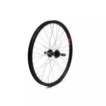 Колесо велосипедное STARK, 20", заднее, BMX, 48 спиц, алюминиевый сплав, втулка KT-104R , ось 14мм, черный