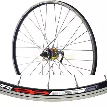 Колесо велосипедное в сборе STG, 26", заднее, под трещотку, под диск 6 болтов, QR, 32Н, втулка B07R, Х103029
