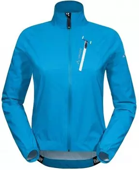 Велокуртка VAUDE Women's Spray Jacket IV 375, teal blue, синий, 38, женская, 4960