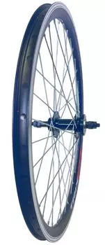 Колесо заднее TRIX 24", обод алюминиевый, двойной, 36H, фрезерованный, 507х19.6/25х29,5мм, черный, D1-24-black-14886