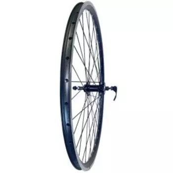 Колесо заднее TRIX 28-29", обод алюминиевый, двойной, 36H, фрезерованный, 622х16,4/22х25мм, черный, D5-28-29-black-14876