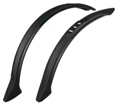 Крылья велосипедные SKS VELO 55 KIDS, черный, 20", 11164
