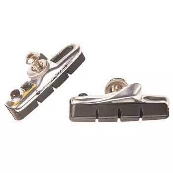 Колодки тормозные 4BIKE Road ARS 45CR-P-HU-AL, 55 мм, Shimano Standart Mount, черный/хром, ARV000418