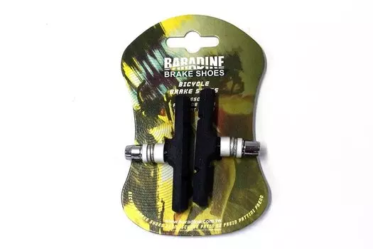 Колодки тормозные Baradine 948V, МТВ/BMX, 60мм, черные