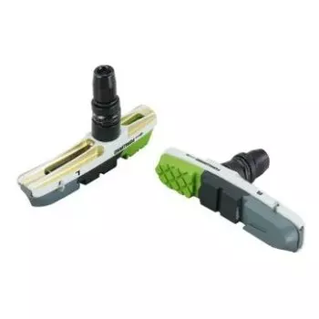 Колодки тормозные BARADINE C55D для V-brake, картриджные, резьбовые, 72 мм, облегчённые, C55D