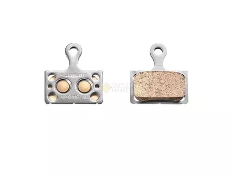 Колодки тормозные для велосипеда, SHIMANO K04S Y8N398020, дисковые, пара, металл.