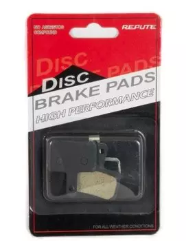 Колодки тормозные REPUTE DISK HIDRAULIC/MECHANICAL, с пружиной для Shimano, PAD-17