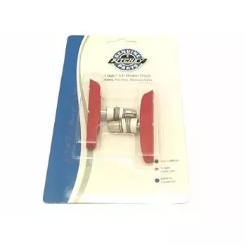 Колодки тормозные RITCHEY MTN LOGIC LP для V-brake, 70 мм, красные, в торговой упаковке, PRD10912