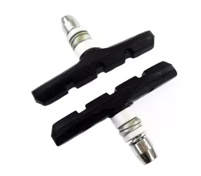 Колодки тормозные S.Shine, 70 мм, пара, для V-Brake, резьбовые, черный