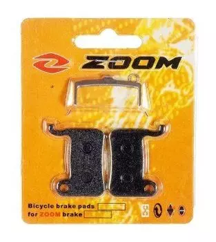 Колодки тормозные Zoom, для дисковых тормозов Zoom и для Shimano, блистер, HB-01