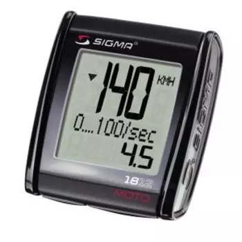 Компьютер SIGMA MC 18.12 MOTO, 13 функций, проводной, черный, 01813