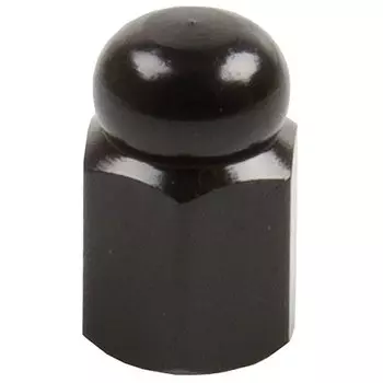 Колпачки для ниппеля M-Wave, авто, алюминий/пластик, 1шт, черная гиря, 5-519970