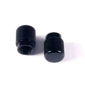 Колпачок для камер 4BIKE V38, AV, анодированный, алюминий, чёрный, ARV000295