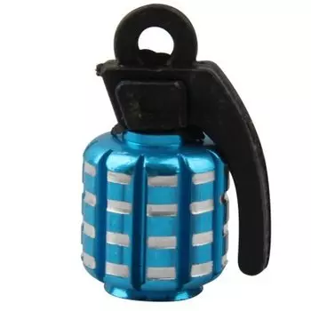 Колпачок на автовентиль TBS, "граната", синий, 1A-73