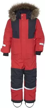 Комбинезон детский Didriksons BJORNEN KIDS COVERALL, красный коралл, 503834 (Размер: 80 )