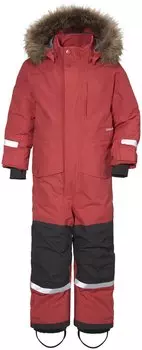 Комбинезон детский Didriksons BJORNEN KIDS COVERALL, розово-оранжевый, 503834 (Размер: 90 )