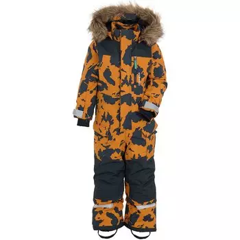 Комбинезон детский Didriksons POLARBJORNEN PR KID'S COVERALL 990, острова на золотом, 503836 (Размер: 80)