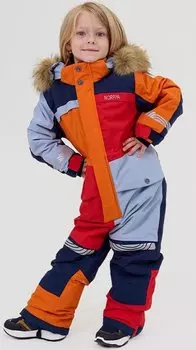 Комбинезон детский NORPPA SANDAL KIDS COVERALL, арлекино, 100228 (Размер: 110)