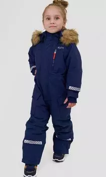 Комбинезон детский NORPPA SINARA KIDS COVERALL, глубокая синяя, 100230 (Рост: 130)