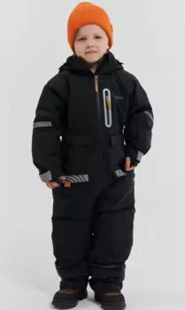 Комбинезон детский NORPPA VILGA KIDS COVERALL, 060 чёрный, 100446 (Рост: 120)