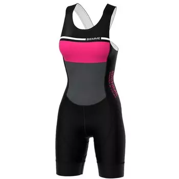 Комбинезон для триатлона Biemme Lady, черный/розовый, R90N2026L (Размер: S, Цвет: Черный/розовый)