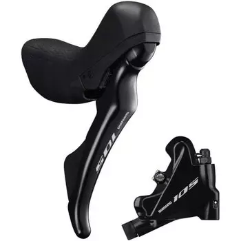 Комбошифтер Shimano 105 ST-R7020 правый BR-R7070, 11 скоростей, j-kit адаптер 25мм, IR7020DRRDSC170A