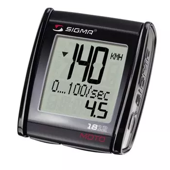 Компьютер SIGMA MC 18.12 MOTO, 13 функций, проводной, черный, 01813