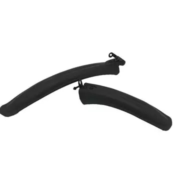 Комплект крыльев 26``, пластик, черный, заднее - на штырь.,переднее на пермычку вилки, HN 044