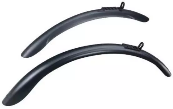 Комплект крыльев BBB, 26/24, RainWarriors fr.&rear, черный, BFD-01