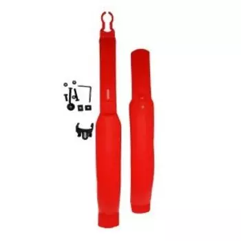 Комплект крыльев Vinca Sport удлиненных, 24"-26", материал пластик, с европодвесом, красный, HN 06-1 red