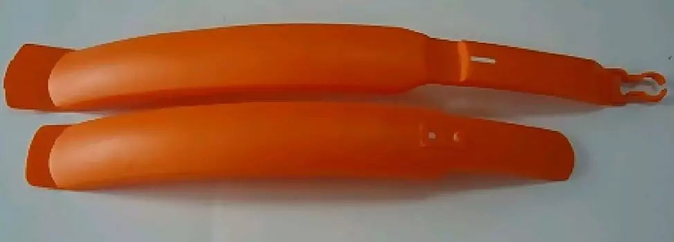 Комплект крыльев удлиненных, 24"-26", материал пластик, с европодвесом, оранжевый, HN 06-1 orange