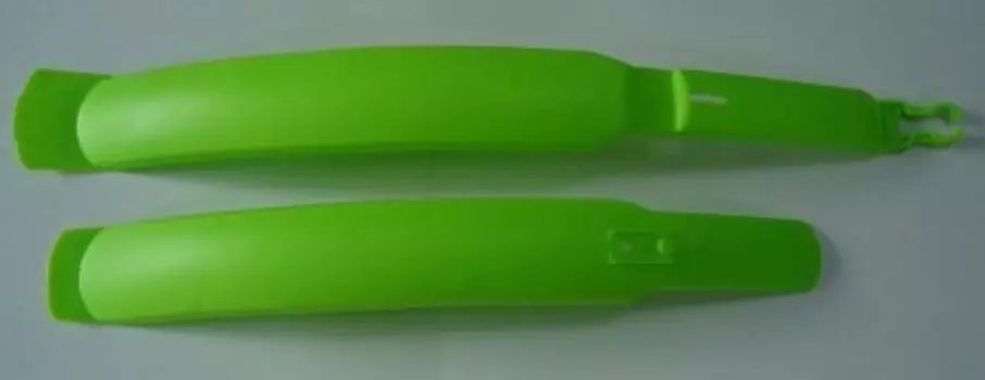 Комплект крыльев удлиненных, 24"-26", материал пластик, зеленый, HN 06 green