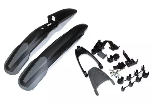 Комплект крыльев VINCA, 26-27,5", материал пластик, цвет черный, HN 218