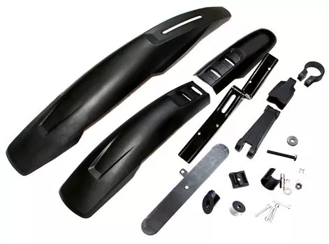 Комплект крыльев VINCA, 26", материал пластик, цвет черный, HN 160