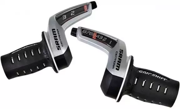 Комплект манеток SRAM Centera Shifter micro 3x8, серые, 00.0000.200.787