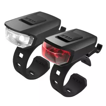 Комплект освещения KELLY'S KLS VEGA USB, 2 диода, 3 режима, чёрный