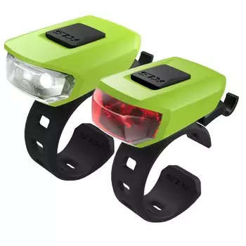 Комплект освещения KELLY'S KLS VEGA USB, 2 диода, 3 режима, салатовый, 74113