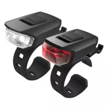 Комплект освещения KELLY'S KLS VEGA USB, 2 диода, 3 режима, чёрный