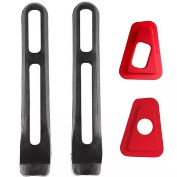 Комплект проставок Leatt 5.5 FlexLock Bar + Shims, Black, 2025, 3020002151 (Размер: 7-9, Цвет: Черный)