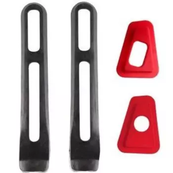 Комплект проставок Leatt 5.5 FlexLock Bar + Shims, Black, 2025, 3020002151