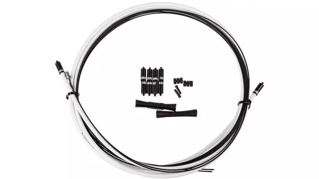 Комплект рубашек и тросиков для переключателя SRAM SlickWire Shift Cable kit 4 мм, белый, 00.7115.012.020