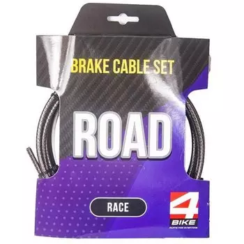 Комплект трос+рубашка тормоза 4BIKE ROAD RACE RM-RBS-K1-KB-XX, ARV000434