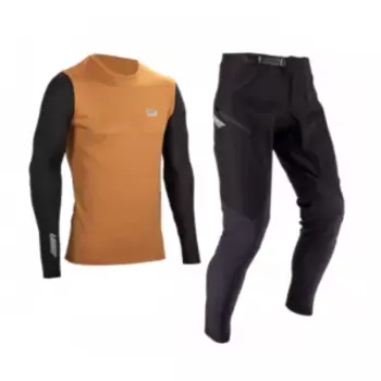 Комплект велоджерси/велоштаны Leatt Ride Kit MTB 1.0, Rust, 2025, 5025104942