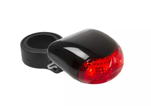 Фара велосипедная Smart, задняя, красная, 3 функции, крепление под седло, 220507