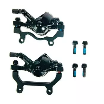 Комплект велосипедного тормоза ZOOM, дисковый механический, передний/задний, ротор 180мм, IS, DB-560-180